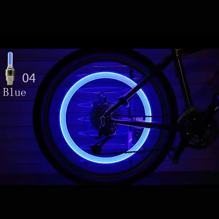 2Pcs Bicycle Lights Motion Sensor