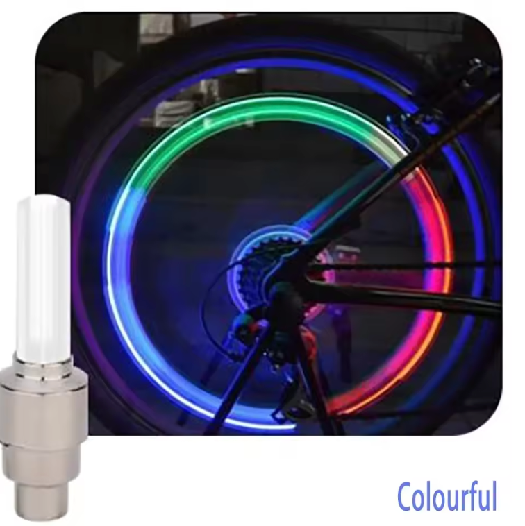 2Pcs Bicycle Lights Motion Sensor