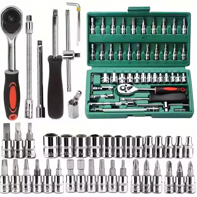 46pc Drive Socket Set