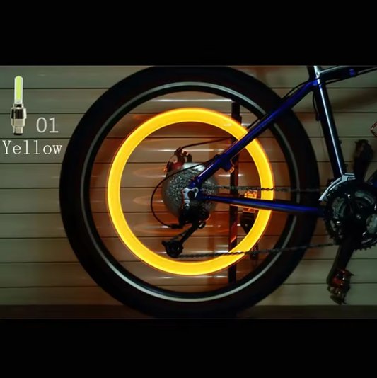 2Pcs Bicycle Lights Motion Sensor